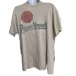 PILSNER Urquell Beer Licensed 2018 T-Shirt Mens Medium